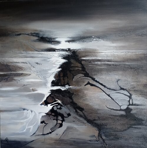 Mémoire d'ecume by Marité Bouis, Painting for Sale on Select