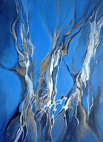 Silhouettes by Marité Bouis, Painting for Sale on Select