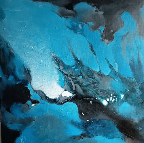 Au fil de l'eau by Marité Bouis, Painting for Sale on Select