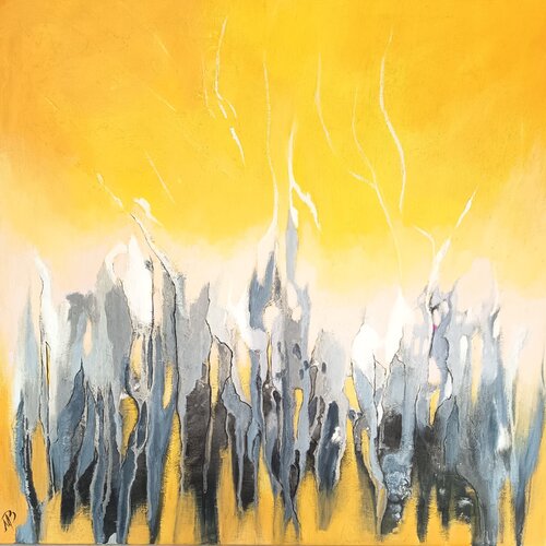 Les conquérants by Marité Bouis, Painting for Sale on Select