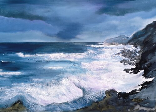 Tempête by Marité Bouis, Painting for Sale on Select