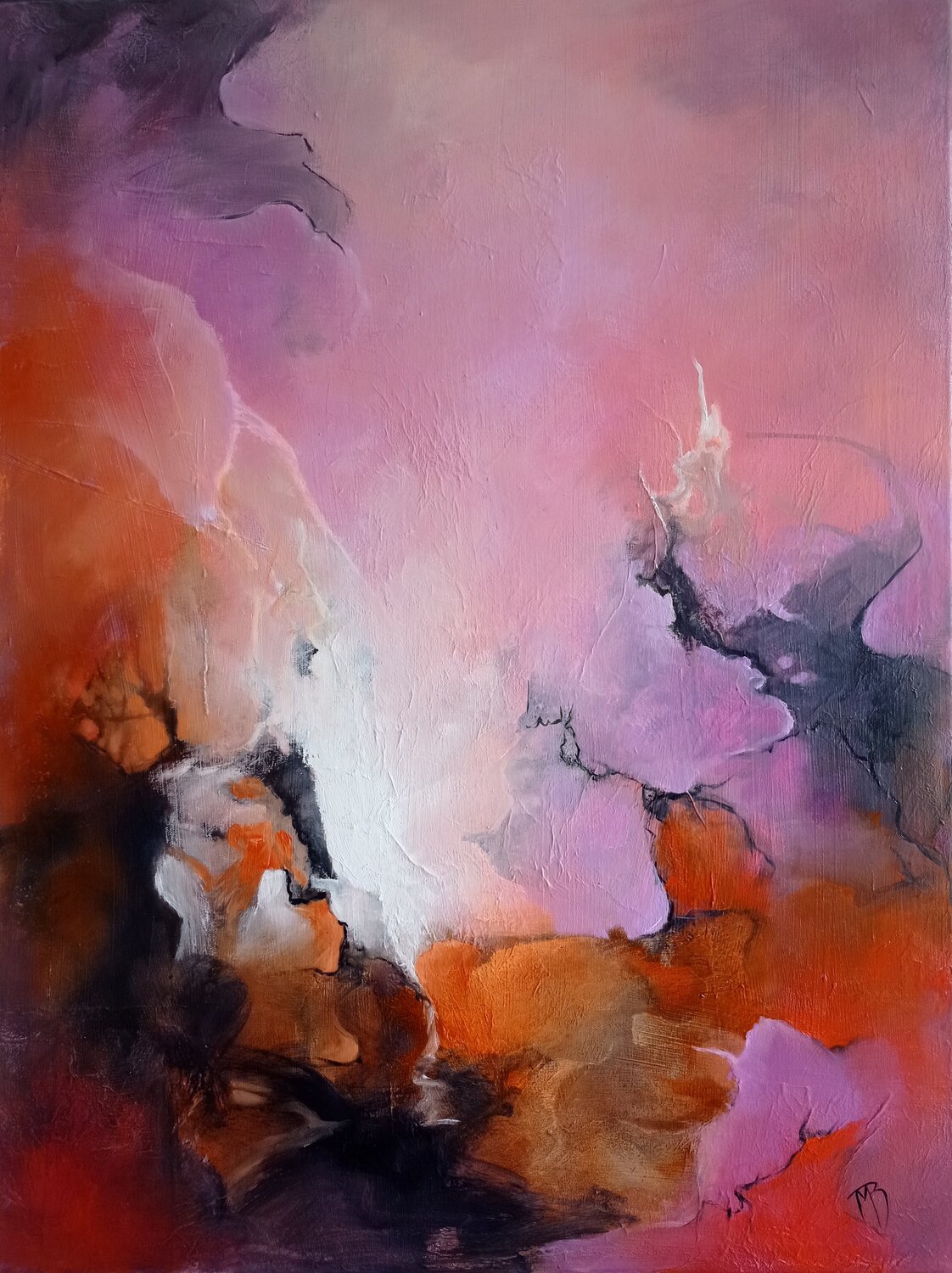 Warm Light Marité Bouis Original painting for sale