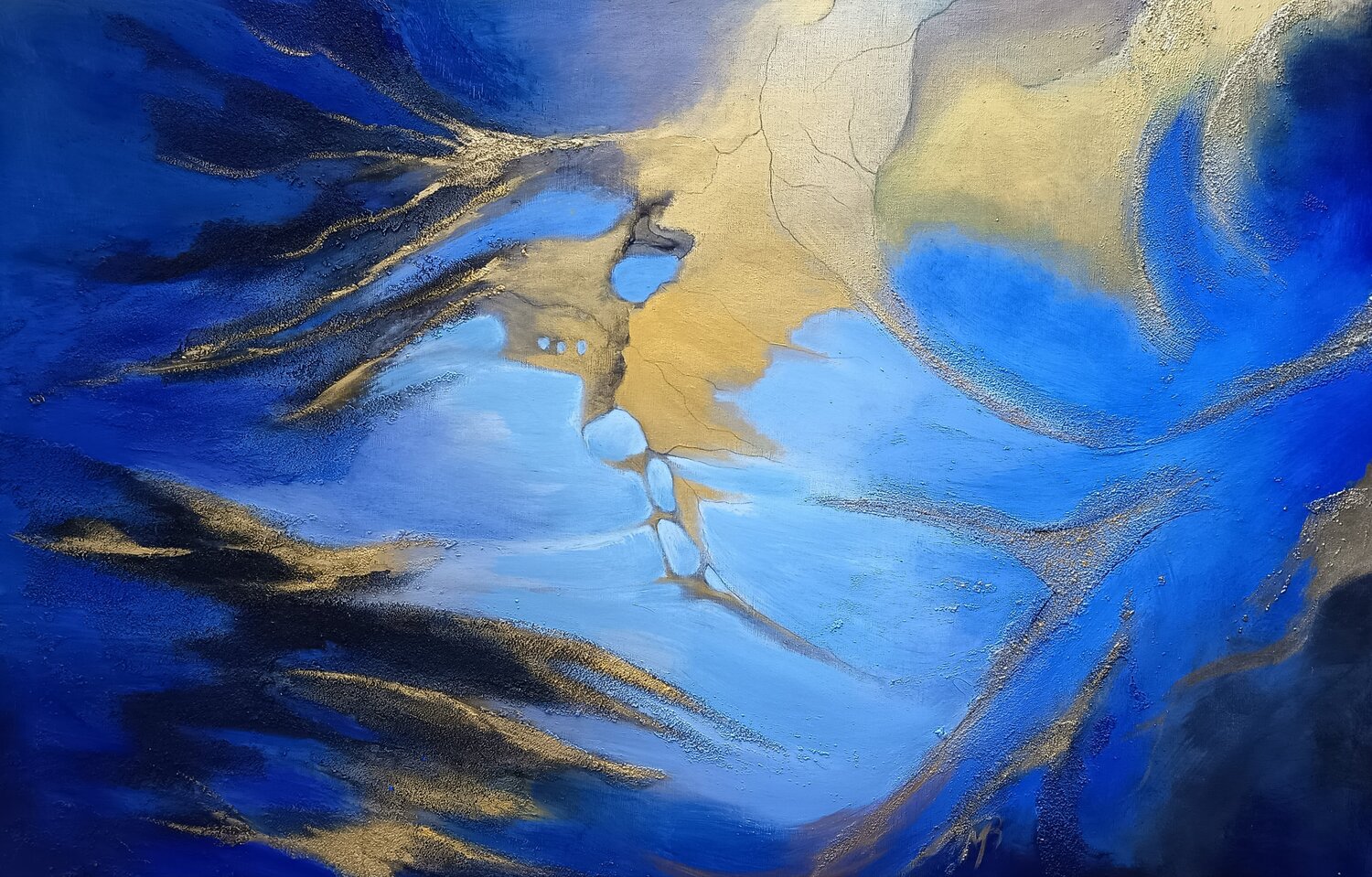 Fluidité Marité Bouis Original painting for sale