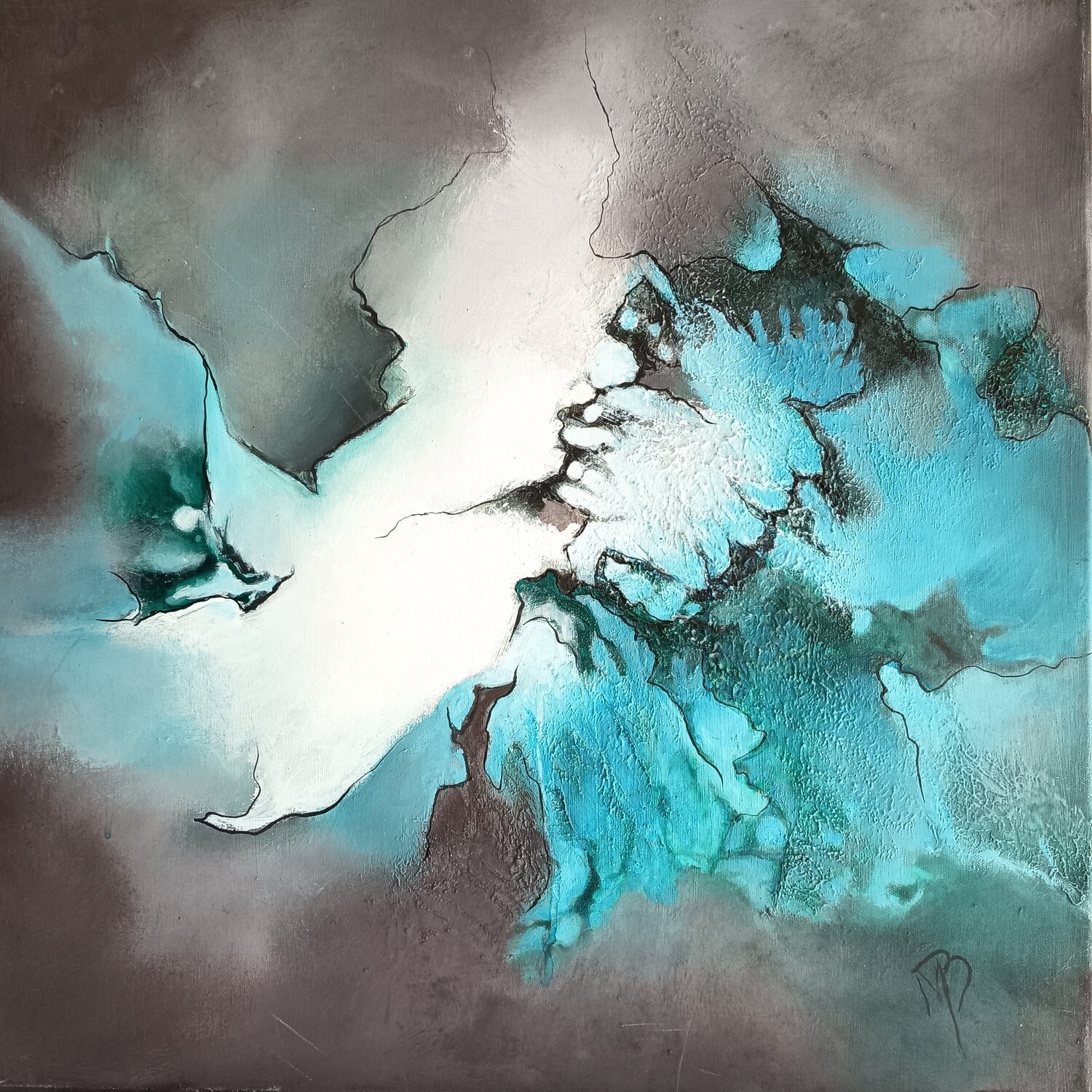 Émeraude Marité Bouis Original painting for sale