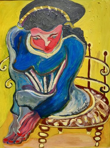 Madame Clusk by Len Vernaghi, Painting for Sale on Select