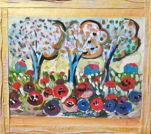 PAESAGGIO by Len Vernaghi, Painting for Sale on Select
