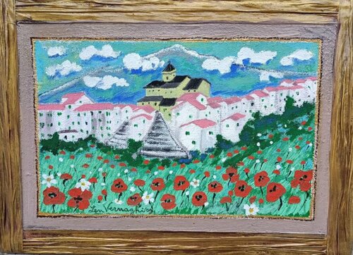 LUCI DI PRIMAVERA A CAPRACOTTA by Len Vernaghi, Painting for Sale on Select
