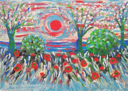 LEVAR DEL SOLE by Len Vernaghi, Painting for Sale on Select