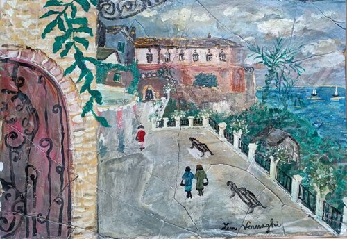 Meriggio a Vasto (CH) by Len Vernaghi, Painting for Sale on Select