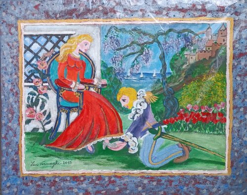 CENERENTOLA by Len Vernaghi, Painting for Sale on Select