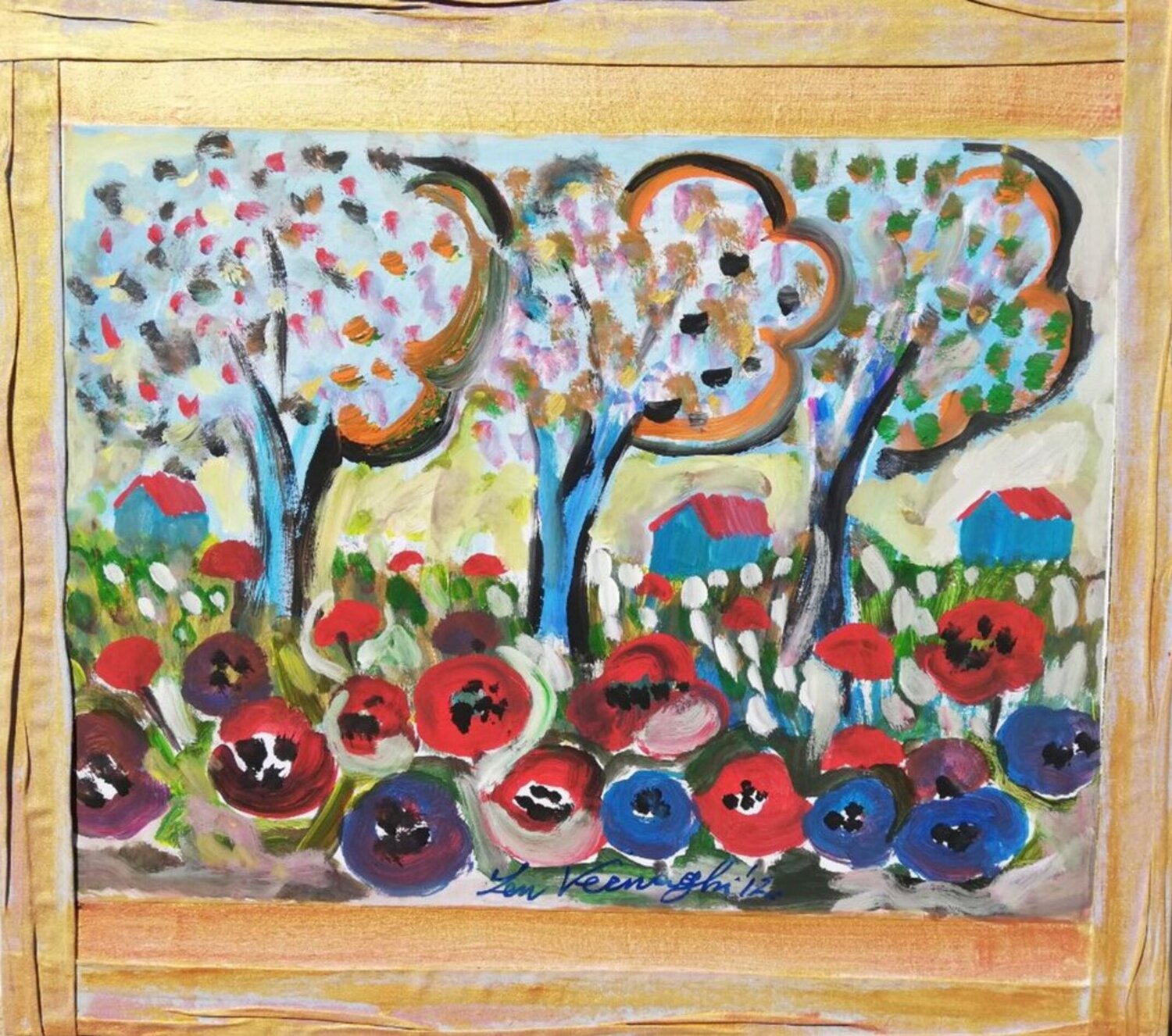 PAESAGGIO Len Vernaghi Original painting for sale