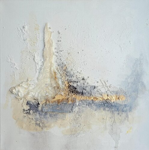 Impression eines Traums II das Meer by Sabine Leise, Painting for Sale on Select