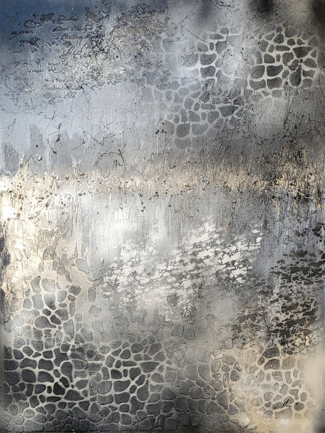 Impressionen eines Gefühls Sabine Leise Original painting for sale