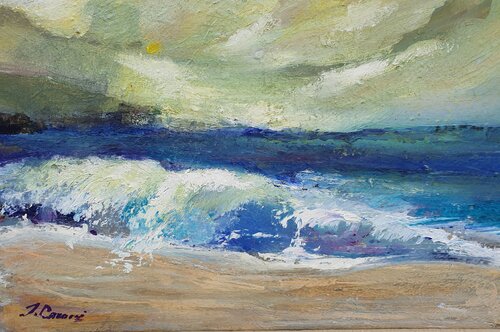 Nel Paesaggio by Piero Carozzi, Painting for Sale on Select