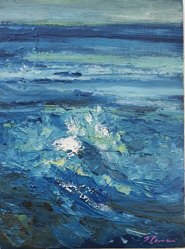 "Turbine" by Piero Carozzi, Painting for Sale on Select