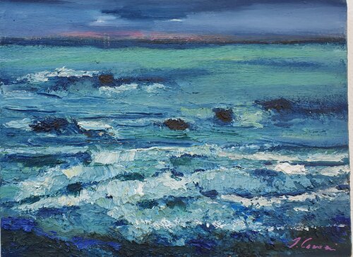 "Attimo" by Piero Carozzi, Painting for Sale on Select