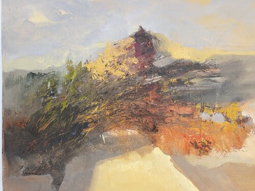 "Vegetazione" by Piero Carozzi, Painting for Sale on Select