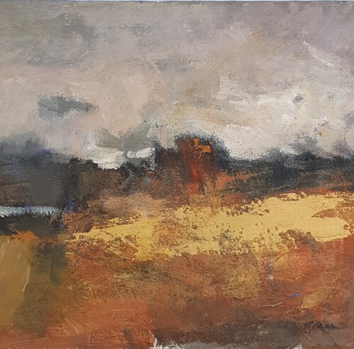 Tempo Grigio by Piero Carozzi, Painting for Sale on Select