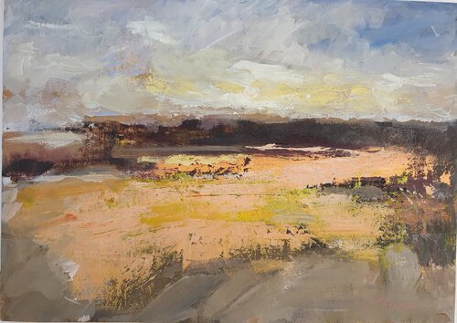 "Attimo Fuggente" by Piero Carozzi, Painting for Sale on Select