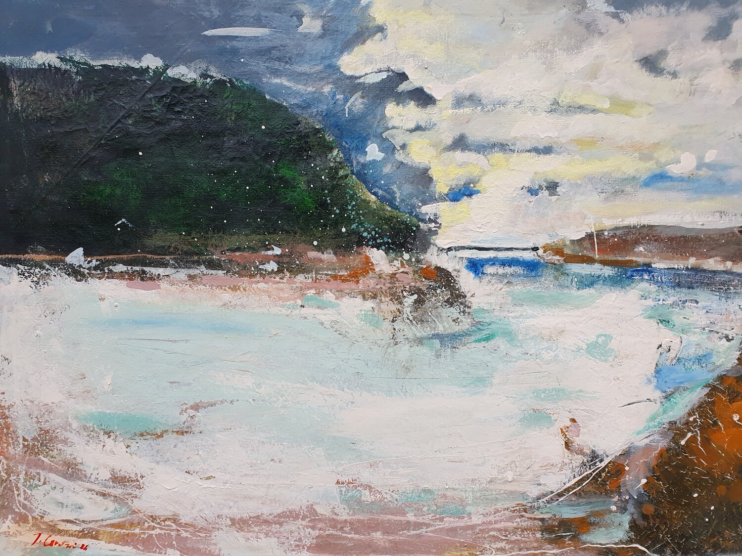 Preludio Piero Carozzi Original painting for sale