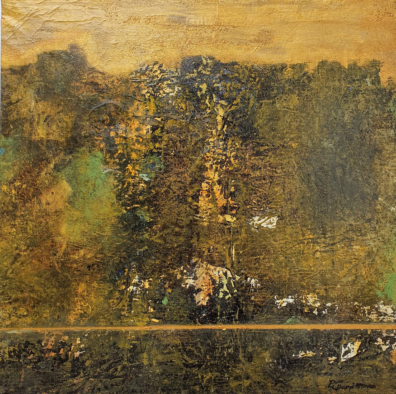 Barriera Piero Carozzi Original painting for sale