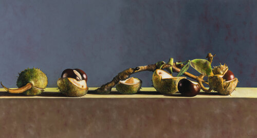 Chestnuts by Cornelis de Koning, Painting for Sale on Select