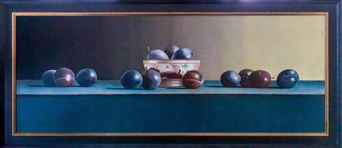 Still life with plums by Cornelis de Koning, Painting for Sale on Select