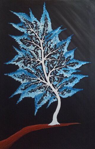 Die 4 Jahreszeiten, Der Winter by Christian Tschierske, Painting for Sale on Select