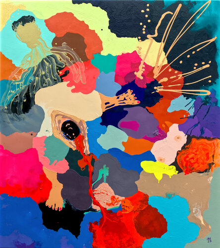 In Trance by María Gutiérrez, Painting for Sale on Select
