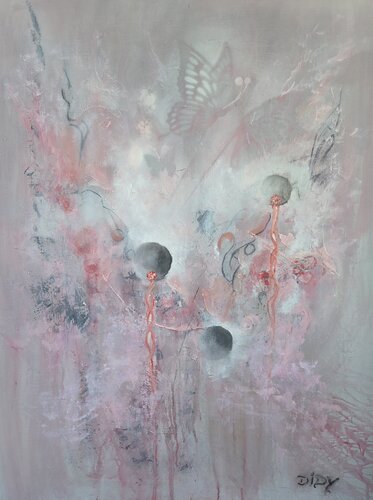 Dove il silenzio si posa by Didy, Painting for Sale on Select