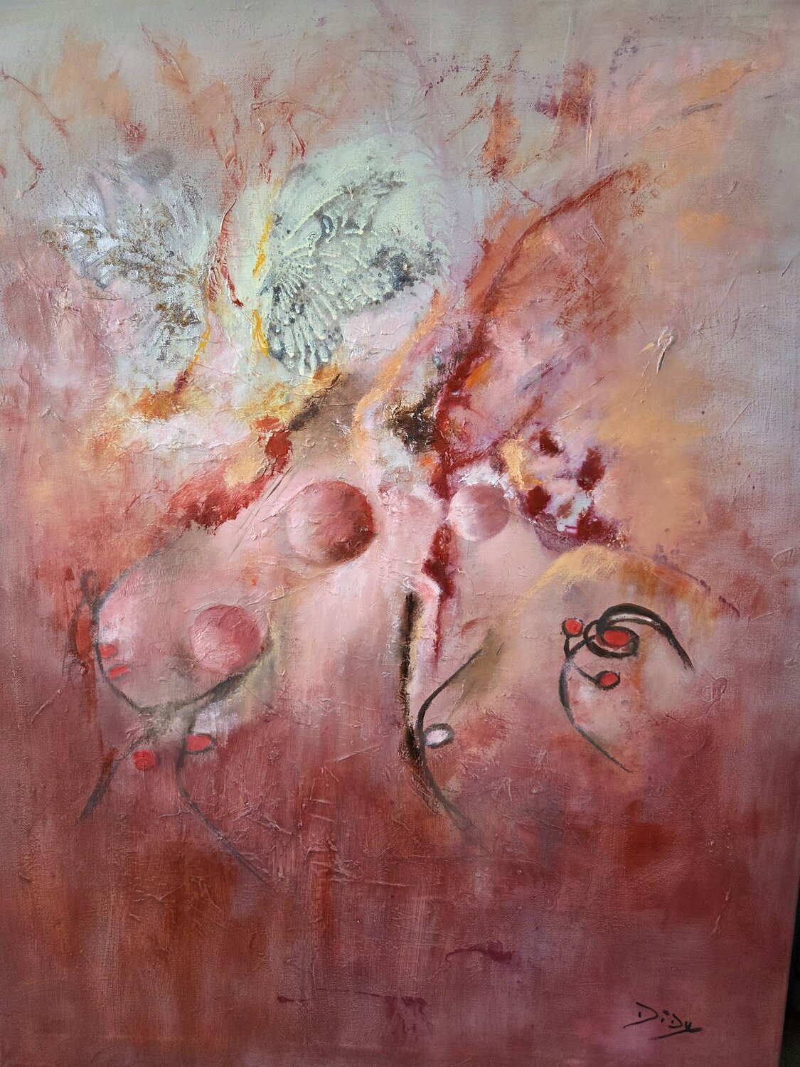 Grembo di Luce Didy Original painting for sale