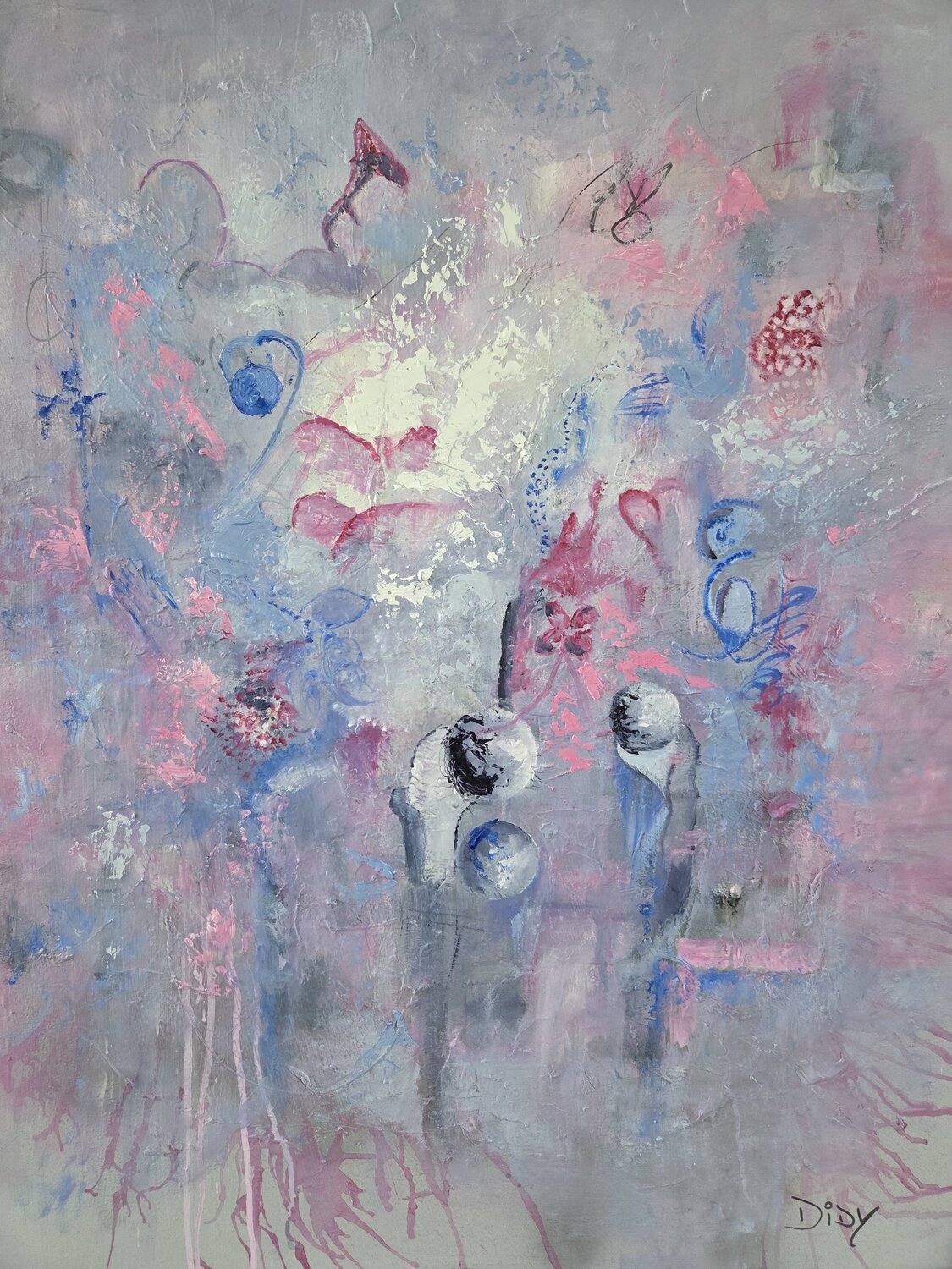 Sfiorarsi nel Silenzio Didy Original painting for sale