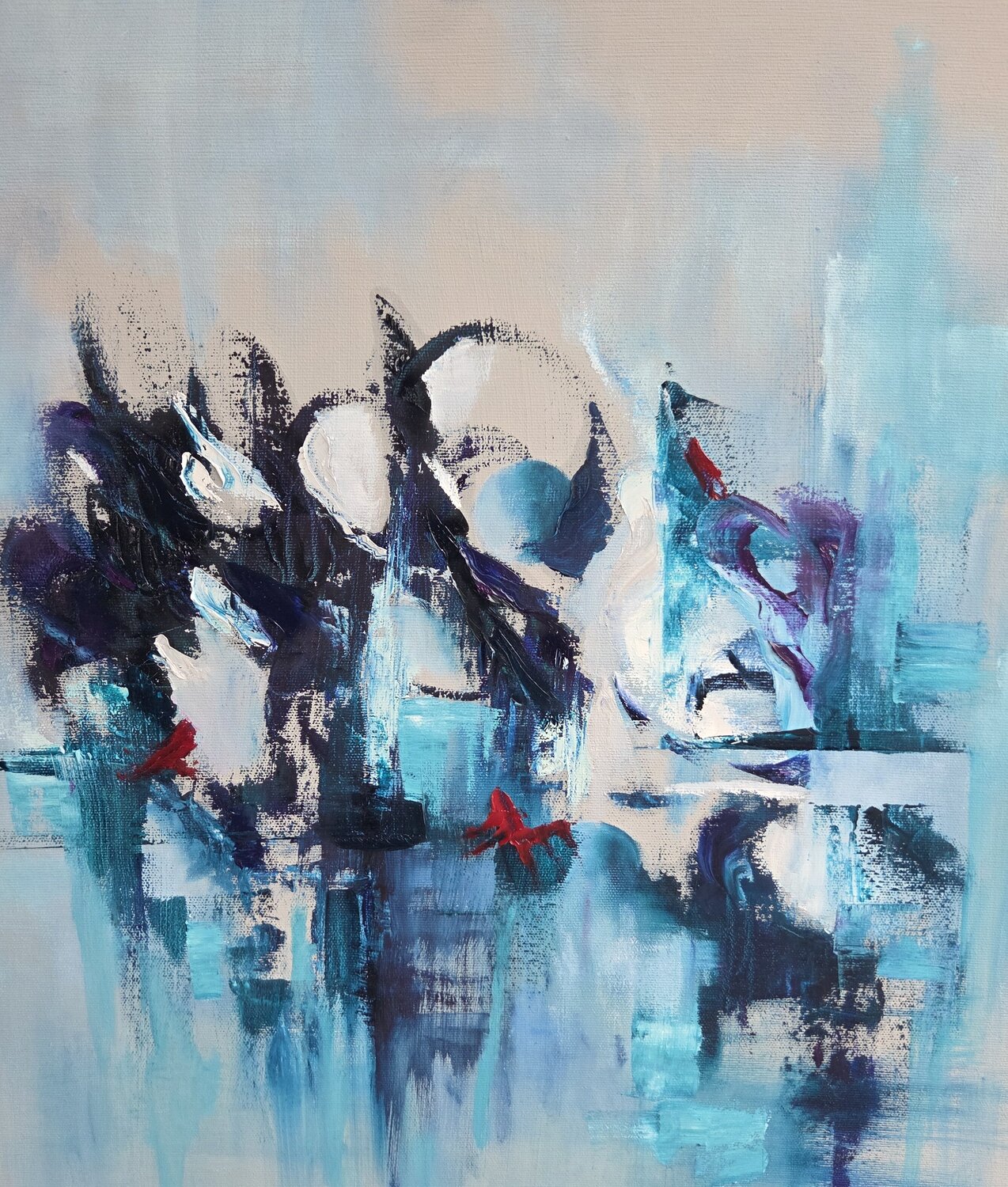 Interferenze Didy Original painting for sale