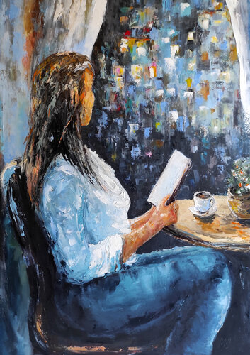 City Lights by Maria Slynko, Painting for Sale on Select