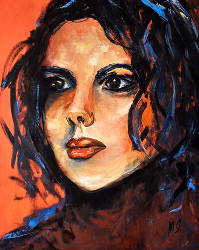 Passion by Maria Slynko, Painting for Sale on Select
