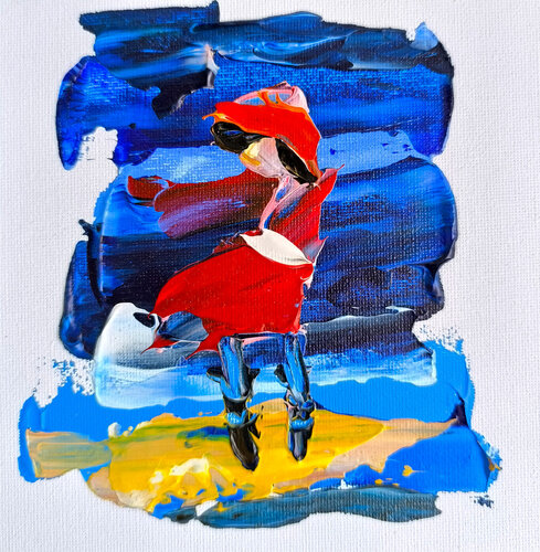 Woman by Maria Slynko, Painting for Sale on Select