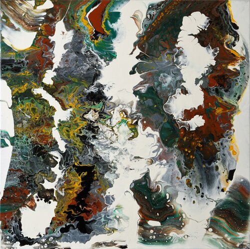 zauberhaft 3 - Zauberlichter by Waltraud Hubinger, Painting for Sale on Select