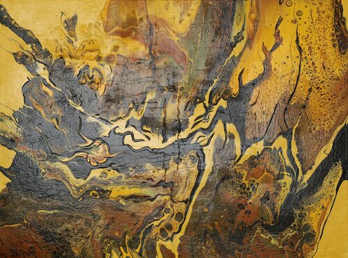 zauberhaft 5 - Zauberbaum by Waltraud Hubinger, Painting for Sale on Select
