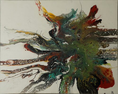 Einzelstück 23-2 by Waltraud Hubinger, Painting for Sale on Select