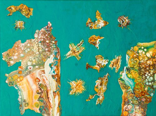 losgelassen 1 by Waltraud Hubinger, Painting for Sale on Select