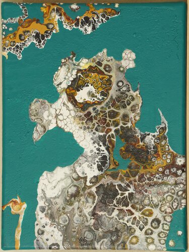 vernetzt 2 by Waltraud Hubinger, Painting for Sale on Select