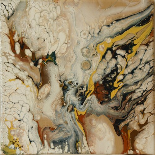 Verborgen 2 by Waltraud Hubinger, Painting for Sale on Select