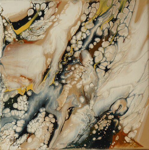 Verborgen 3 by Waltraud Hubinger, Painting for Sale on Select