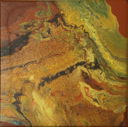 geborgen 3 by Waltraud Hubinger, Painting for Sale on Select