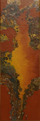 losgelöst 2 by Waltraud Hubinger, Painting for Sale on Select