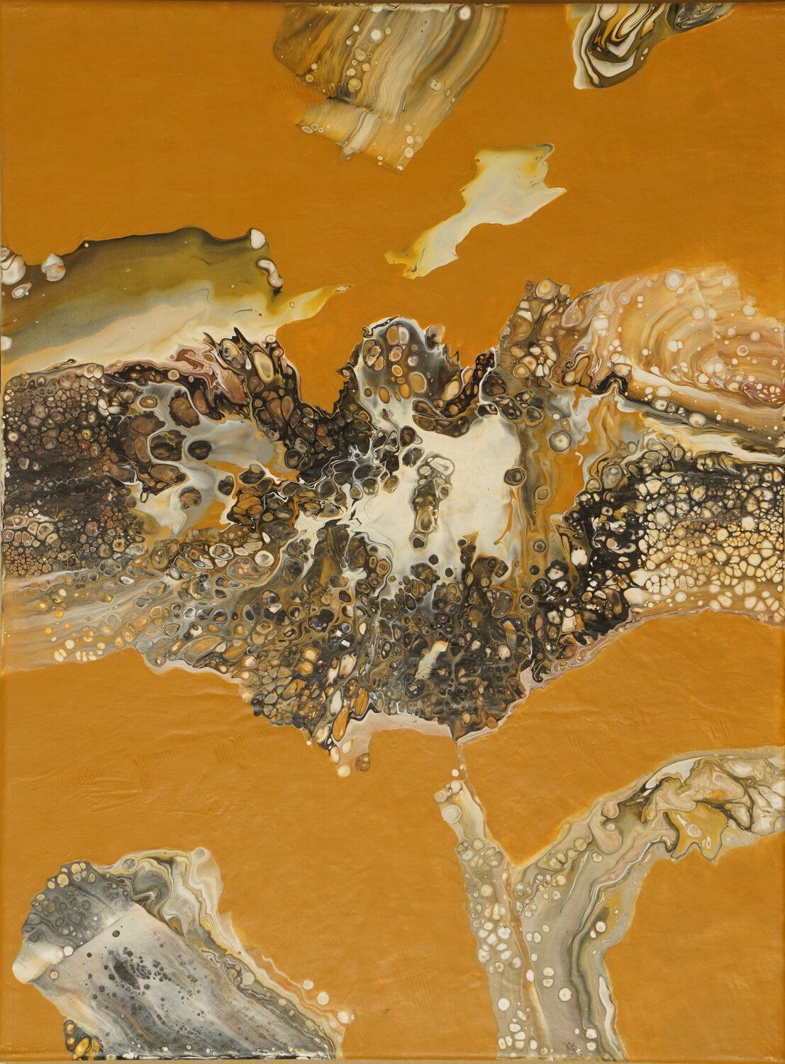 anderswo 2 - elsewhere 2 Waltraud Hubinger Original painting for sale