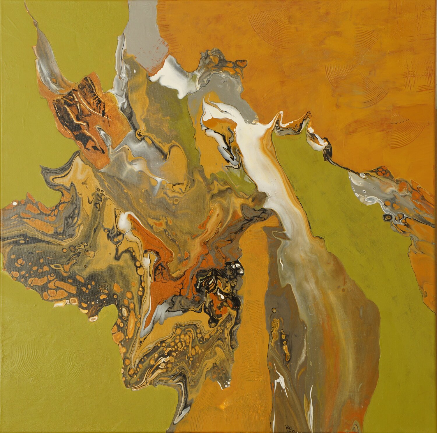 anderswo 1 - elsewhere 1 Waltraud Hubinger Original painting for sale