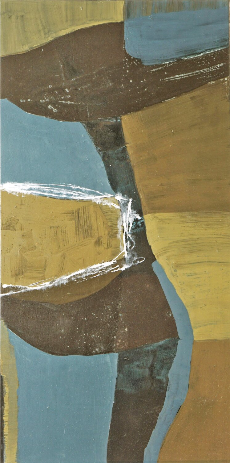 ÜberBrücken 5 Waltraud Hubinger Original painting for sale