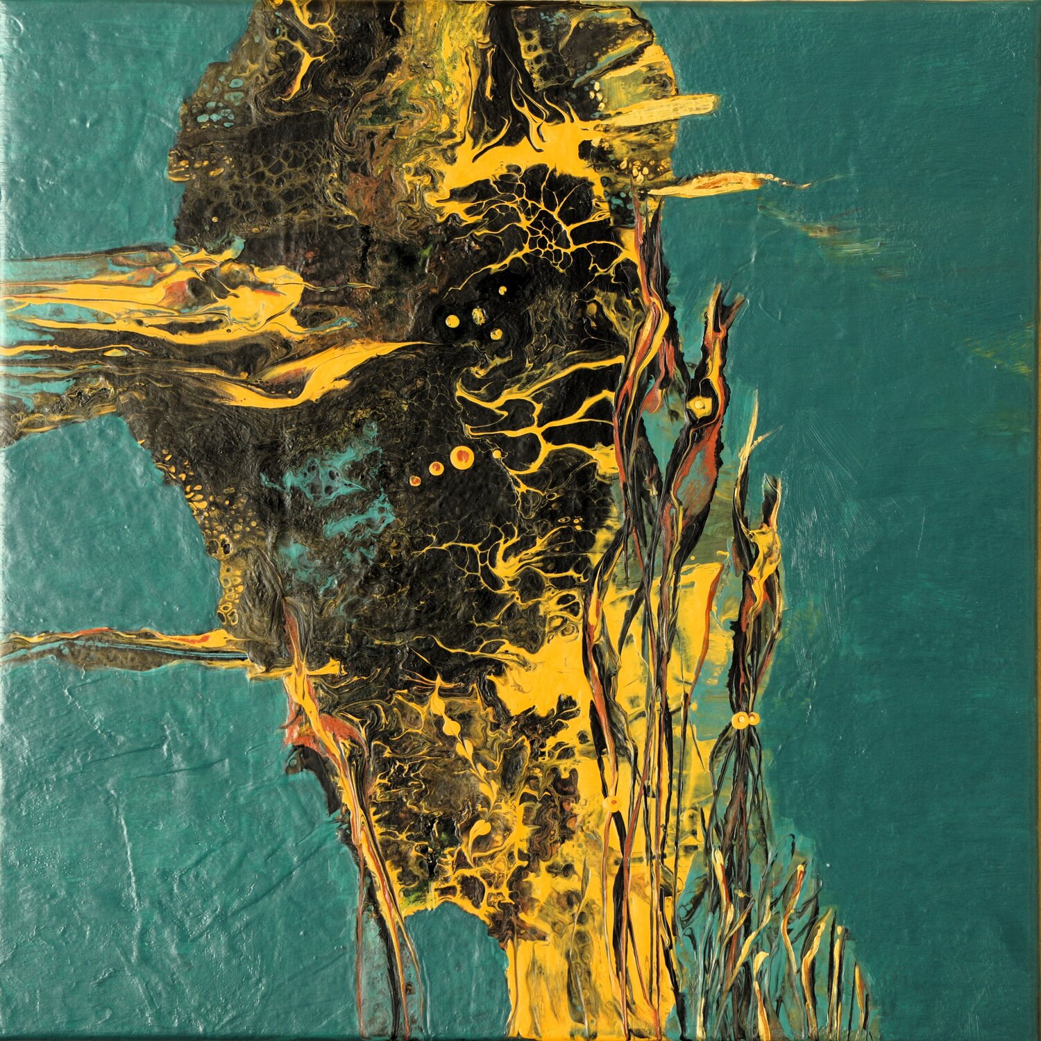 sehnsuchtsvoll 1 Waltraud Hubinger Original painting for sale