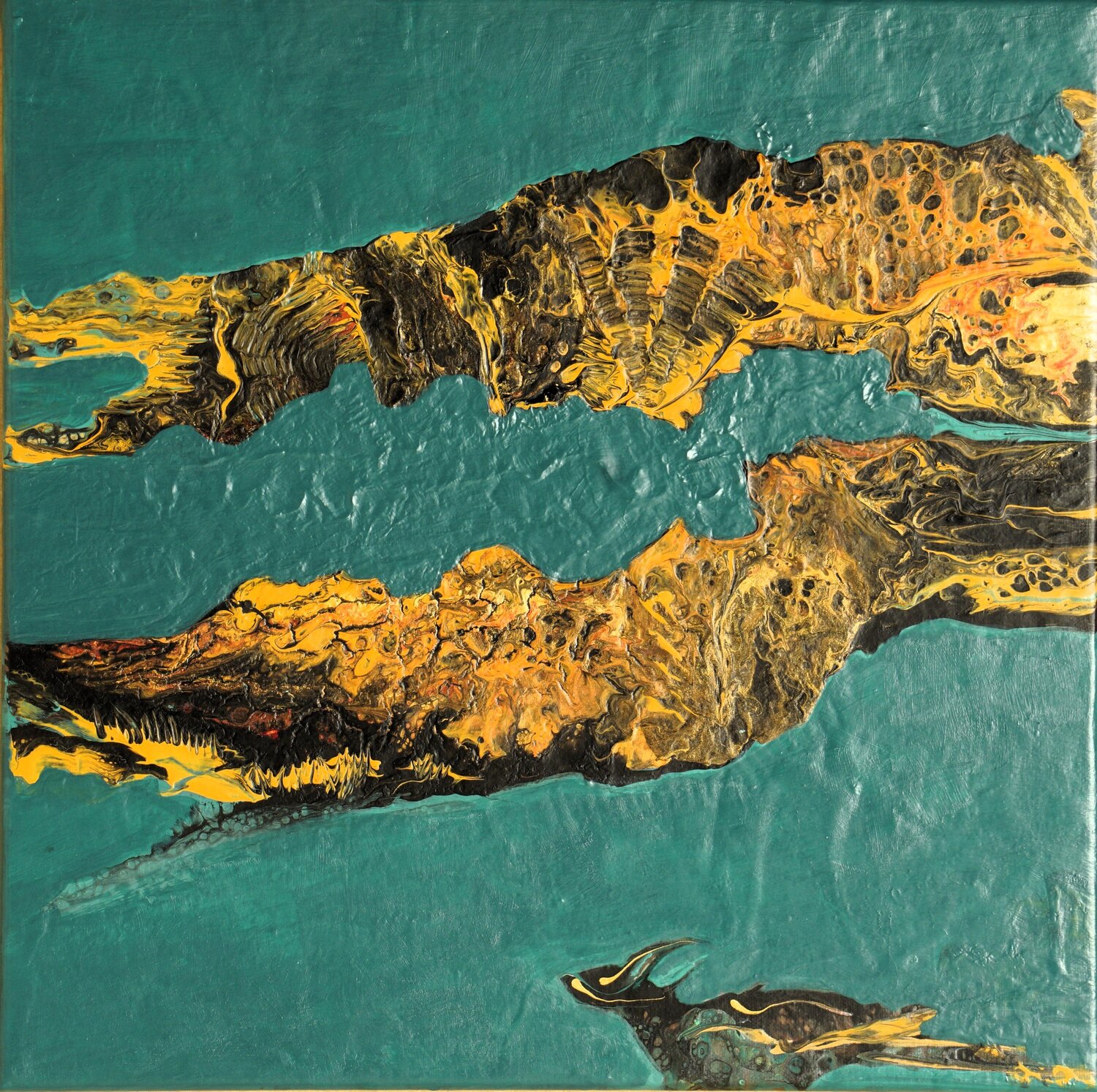 sehnsuchtsvoll 2 Waltraud Hubinger Original painting for sale